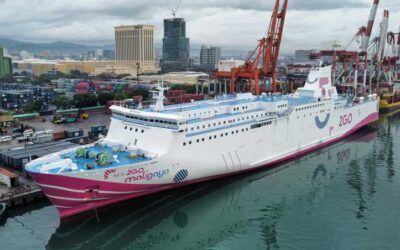 LOOK: 800-Seater MALIGAYA vessel sails Manila-Cebu-CDO route